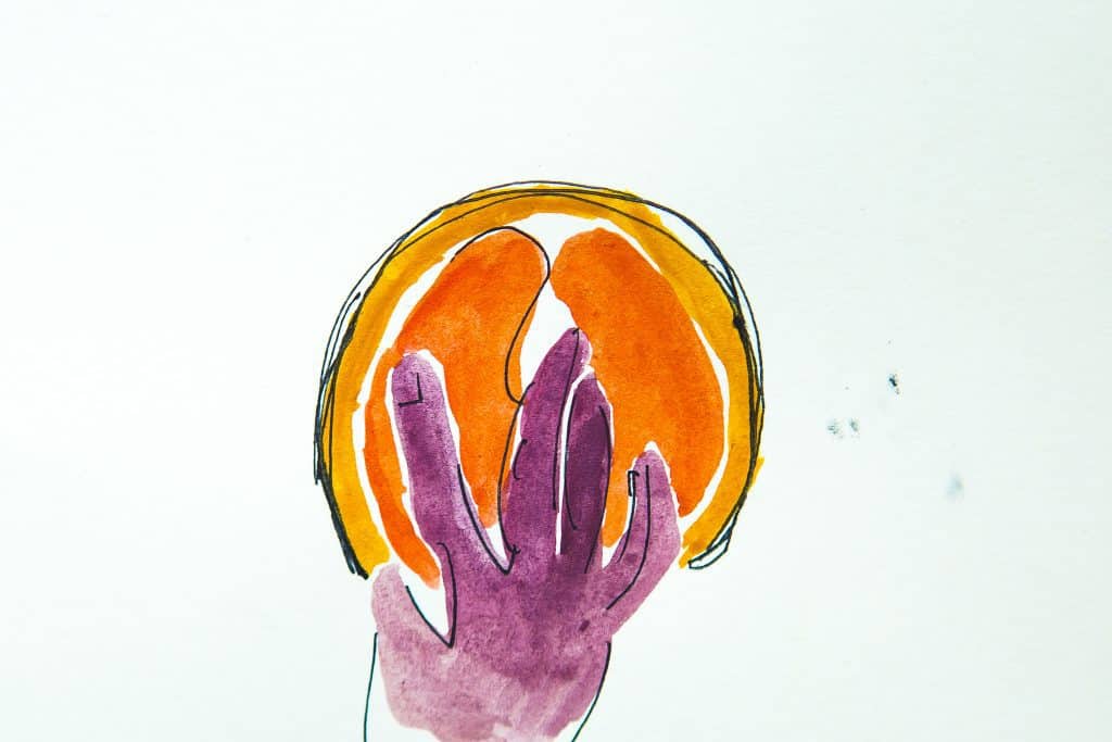 Orange and Fingers