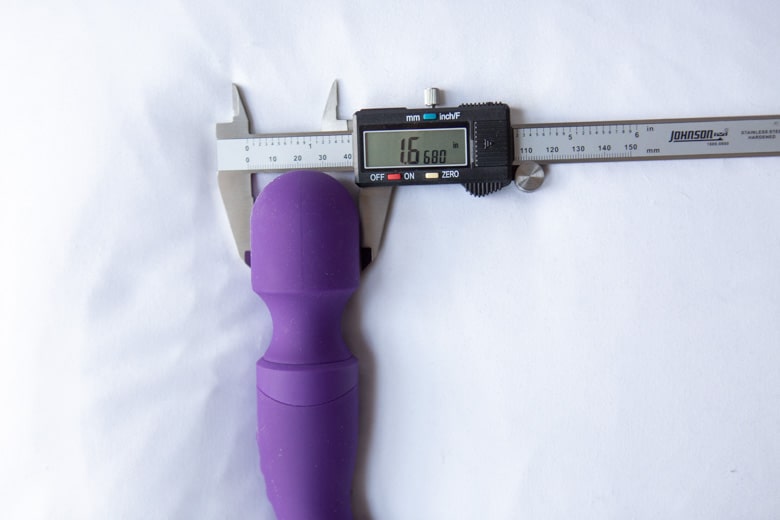 Bellesa Nirvana Head With Caliper Measurement Photo