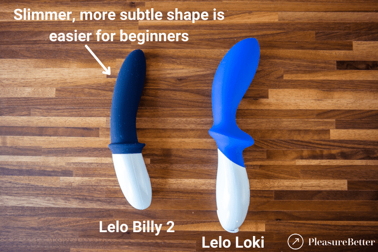 Lelo Billy 2 and Lelo Loki Wave for Size Comparison