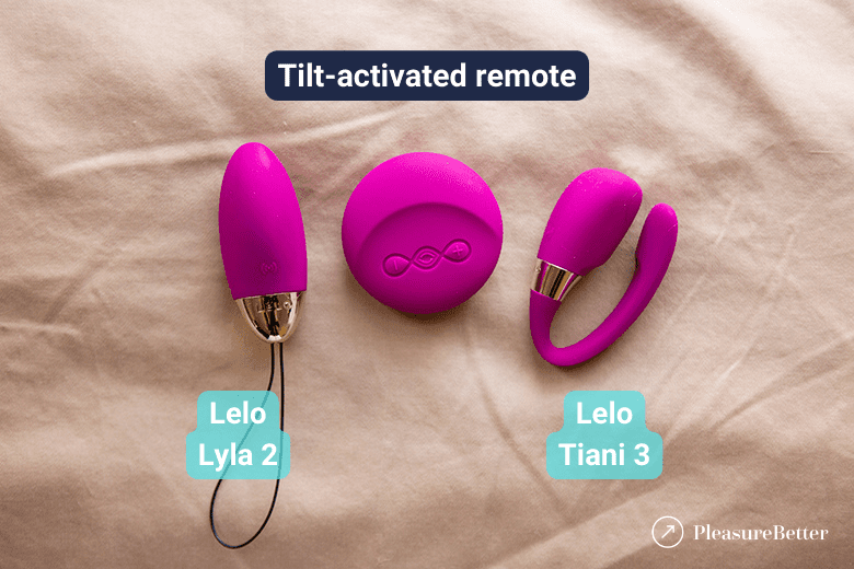 Lelo Lyla 2 and Tiani 3 - Vibrators with a SenseMotion remote control