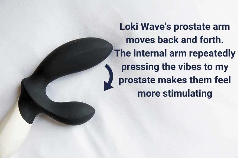 Loki Wave Pressure and Vibration Stimulation from Come Hither Motion