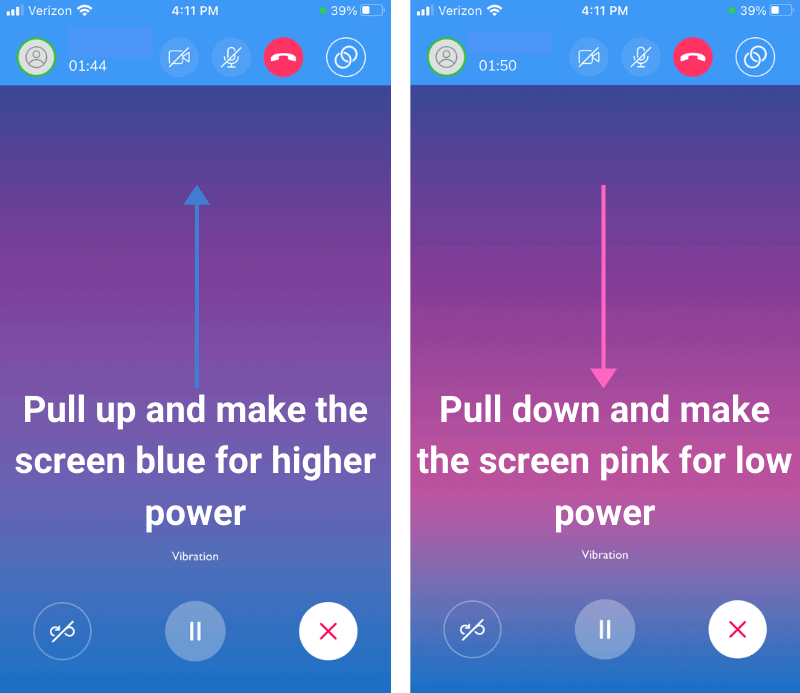 Long Distance Partner Control in Satisfyer Connect App