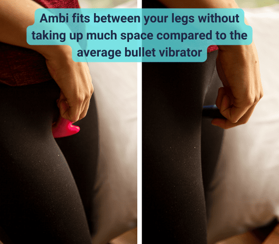 Lovense Ambi Held Up Against Body