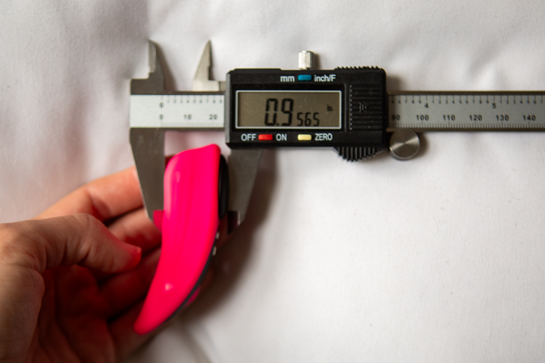Lovense Ferri Max Thickness Measurement Photo