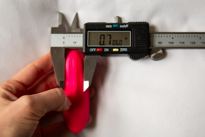 Lovense Ferri Max Width Measurement Photo