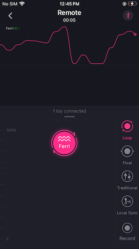 Lovense Ferri Remote Screen