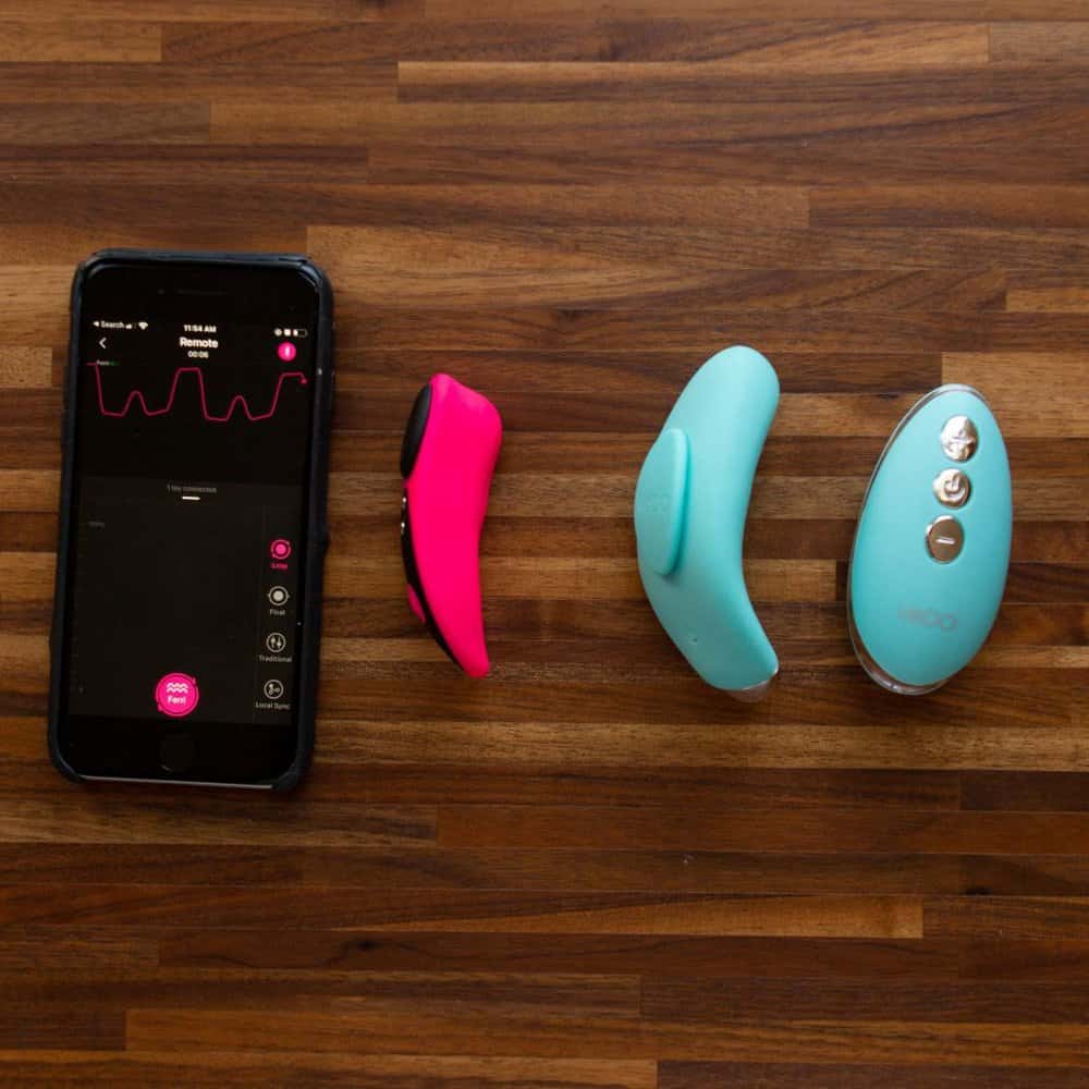 Lovense Ferri and VeDO Niki - Best wearable clitoral remote control vibrators square