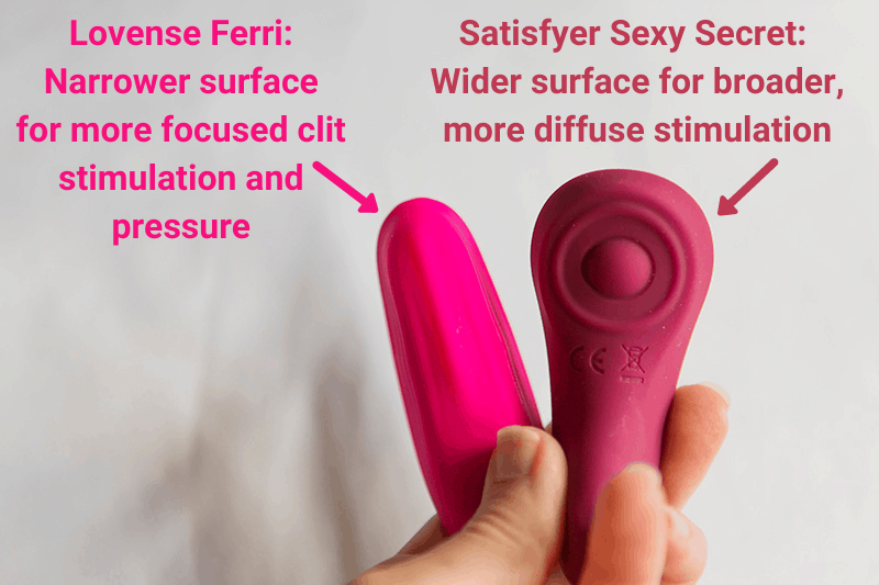Lovense Ferri vs Satisfyer Sexy Secret Shape
