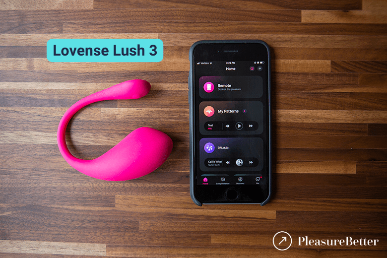 Lovense Lush 3 Wearable G-spot Vibrator and App