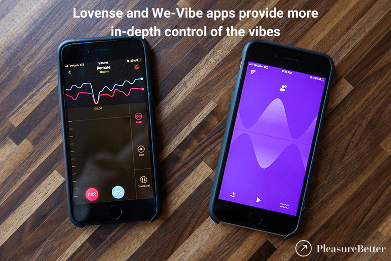 Lovense and We-Vibe vs Skakom apps