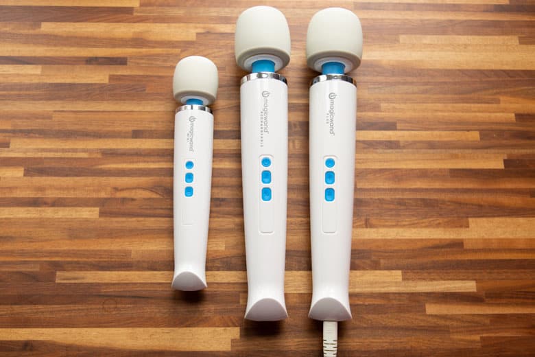 Magic Wand Rechargeable vs. Plus vs. Mini Compared • Phallophile Reviews