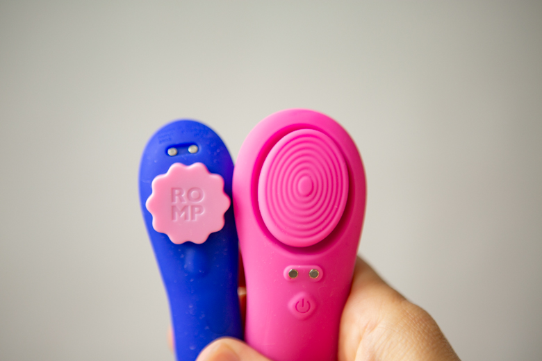 Magnet Size Comparison of Romp Party vs NS Novelties Techno Lucy