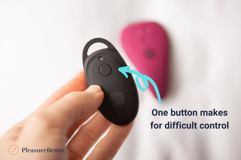 Mantric Rechargeable Remote Control Panty Vibrator - One button remote