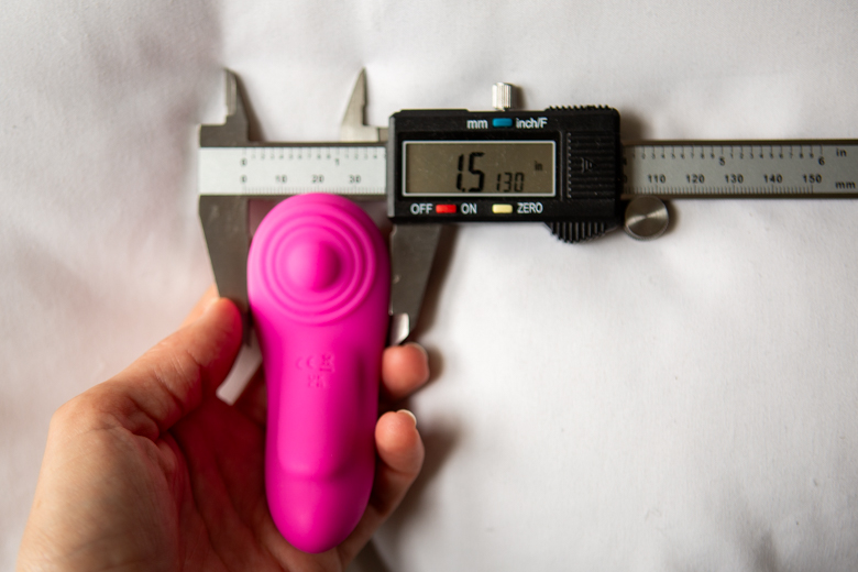 NS Novelties Techno Lucy Max Width Measurement Photo
