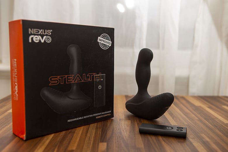 Nexus Revo Stealth Packaging and Prostate Massager
