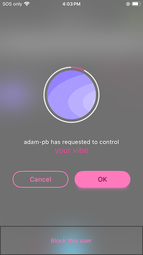 OhMiBod Accept Vibe Control