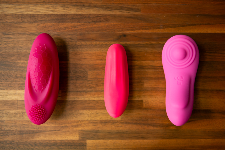 OhMiBod Foxy with Lovense Ferri and NS Novelties Techno Lucy Face Up