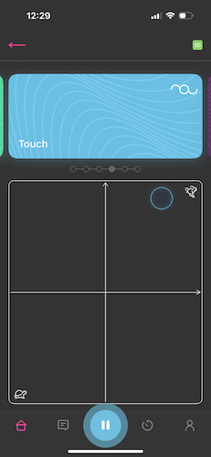 OhMiBod Touch Screen