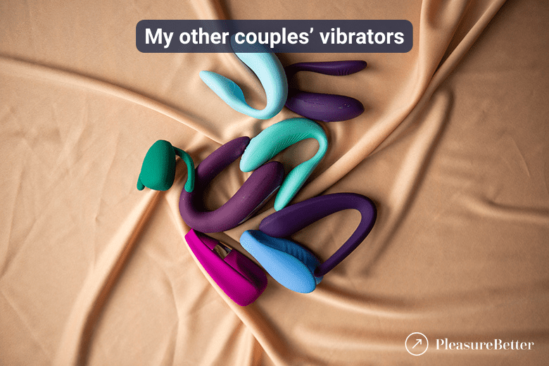 Several Couples' Vibrators Wearable During Sex