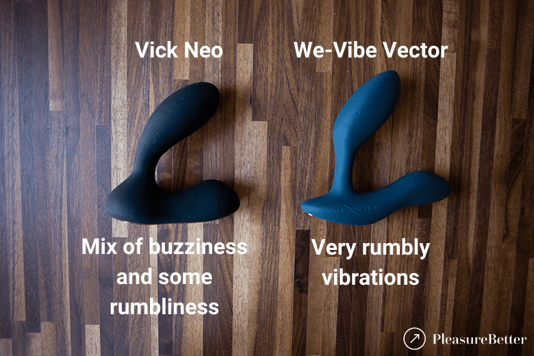 Svakom Vick Neo vs We-Vibe Vector vibration quality