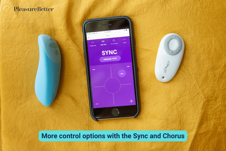 We-Vibe Sync and Chorus Remotes and App