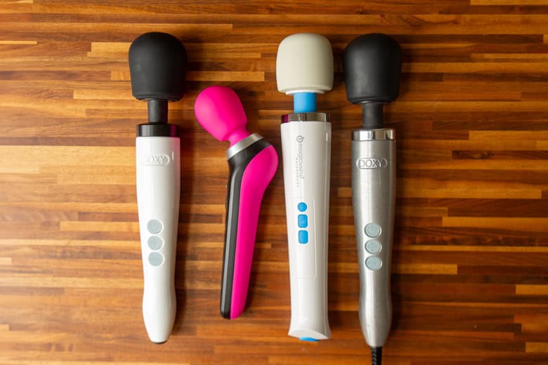 The Doxy Die Cast R with BMS PalmPower Extreme Magic Wand Waterproof and Doxy Die Cast