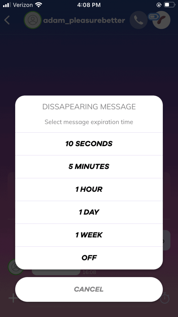 Time Limit on Satisfyer App
