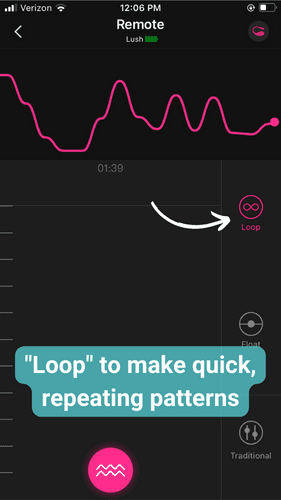 Using the Loop Function to Control the Lovense Lush 3