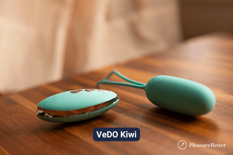 VeDO Kiwi remote controlled egg vibrator and its remote