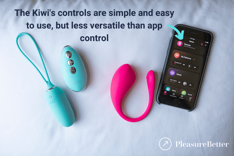 VeDO Kiwi's remote control vs app control