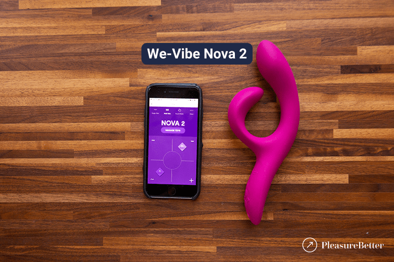 We-Vibe Nova 2 Remote Controlled Rabbit Vibrator and We-Vibe App