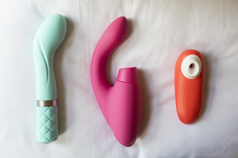 Womanizer Duo, Pillow Talk Sassy, and Starlet 2